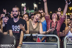 Concert de Love of Lesbian a la Platja del Bogatell de Barcelona 